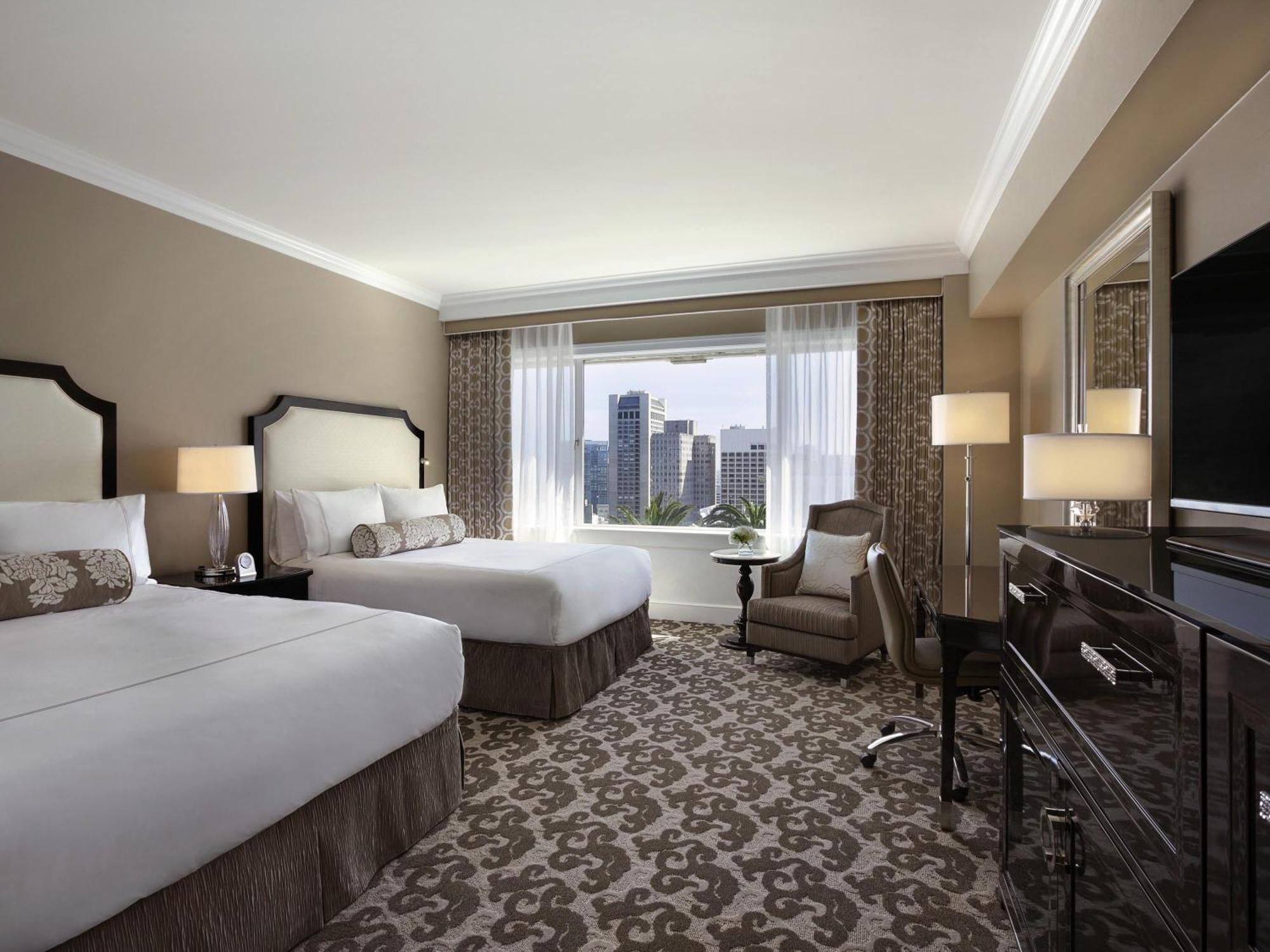 Signature Queen Room Two Queen Beds Skyline View Hearing Accessible