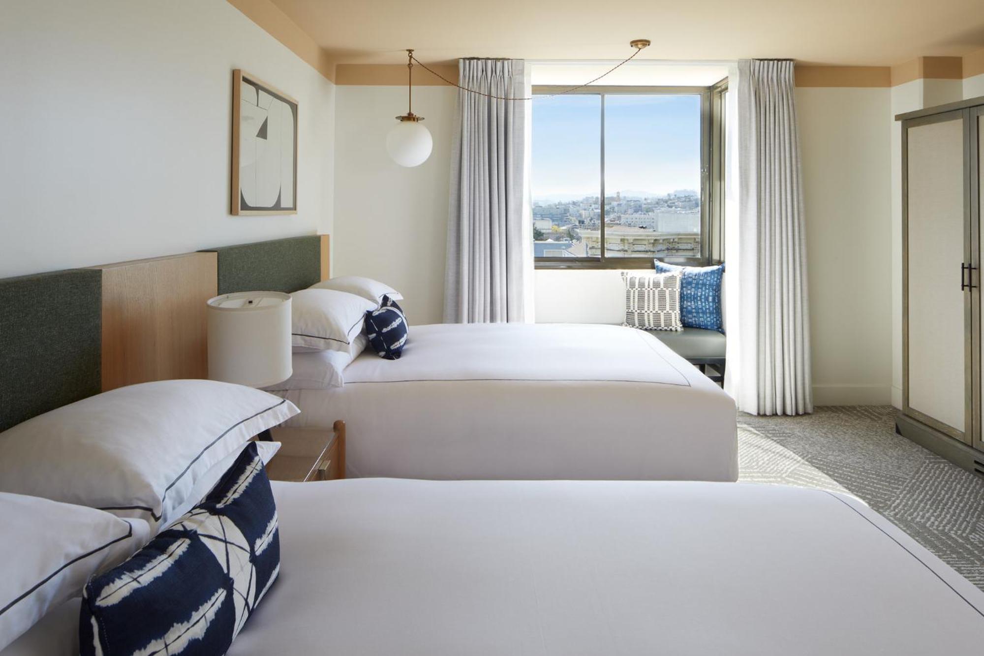 Essential Queen Room Two Queen Beds City View