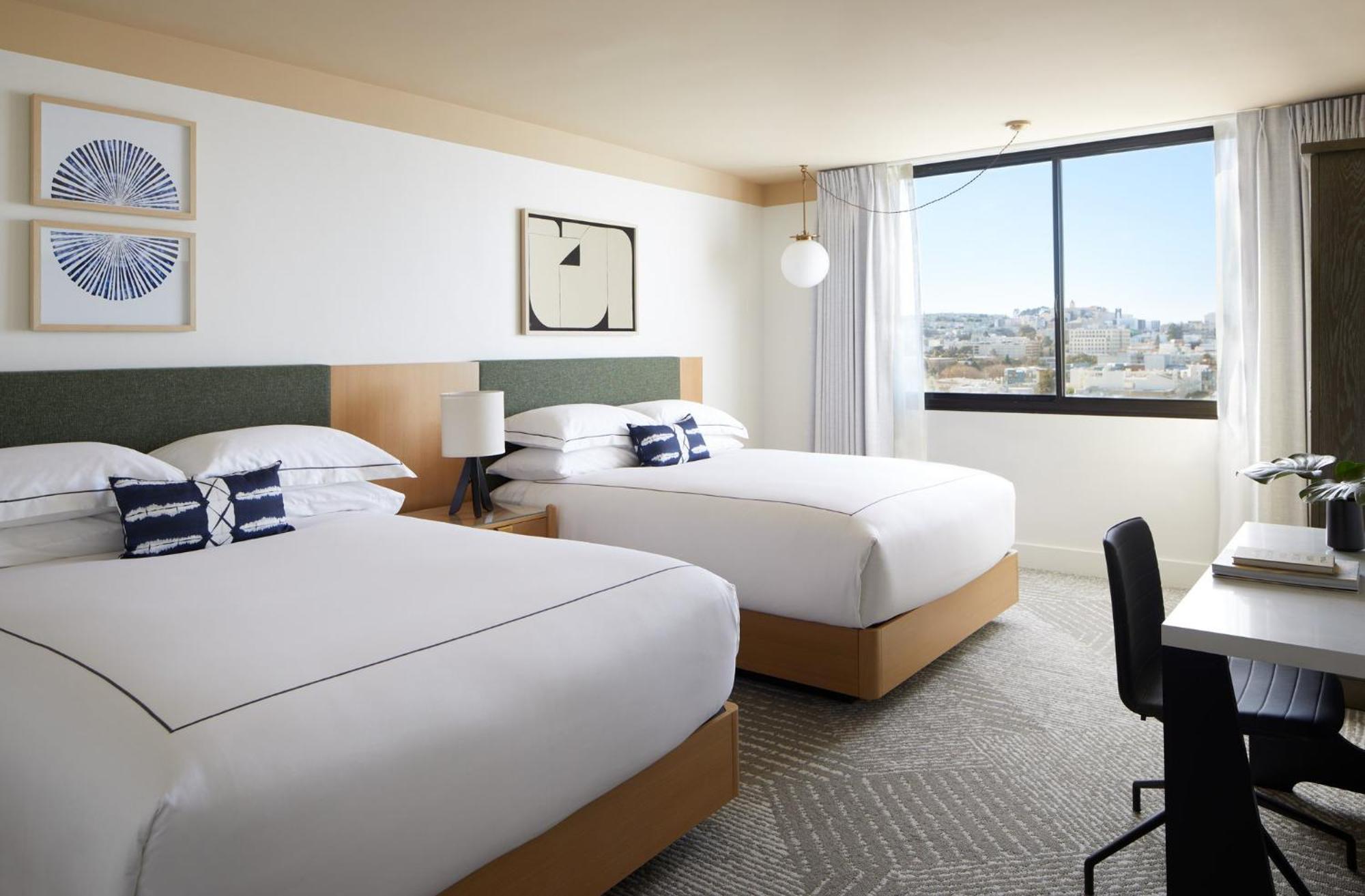 Essential Queen Room Two Queen Beds City View